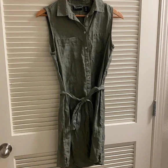 Adrienne Vittadini Dresses Adrienne Vittadini Olive Green